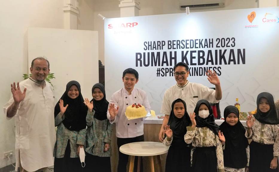 Sharp Indonesia Hadirkan Rumah Kebaikan Sebagai Sarana Menebar Kebaikan dan Semangat Berbagi di Bulan Ramadan